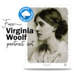 Free Virginia Woolf Portrait Art