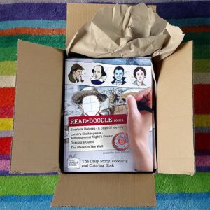 Unboxing Read + Doodle Book 1