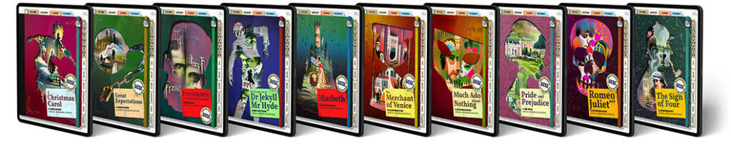 English Literature Digital Notebook Editions for Goodreads and Notability