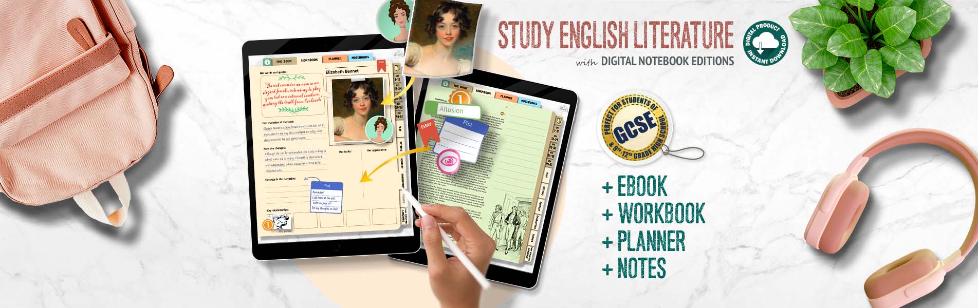 English Literature Digital Notebooks
