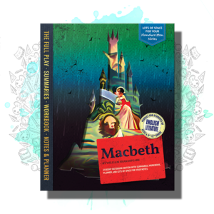 Cover of book, Macbeth Student Notebook Edition